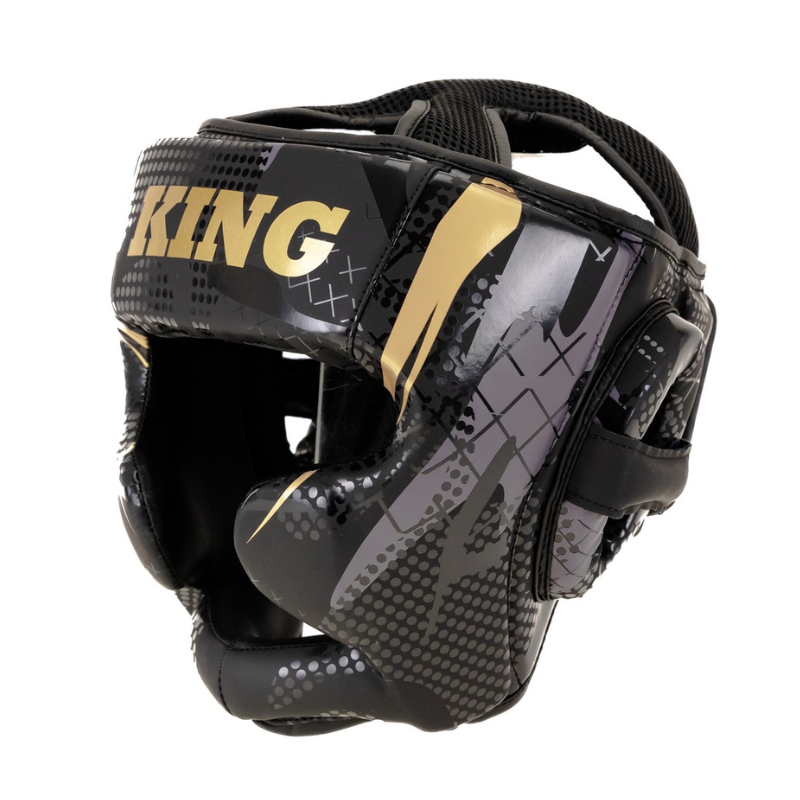 Casque de boxe King Pro Boxing Shogun 2 Noir/Or