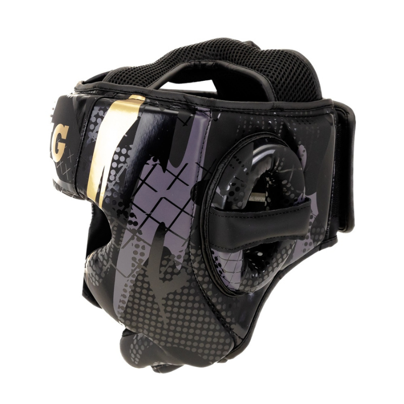 Casque de boxe King Pro Boxing Shogun 2 Noir/Or