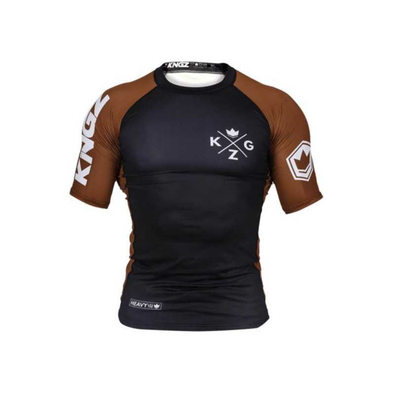 Rashguard Kingz IBBJF Ranked V3 Marron