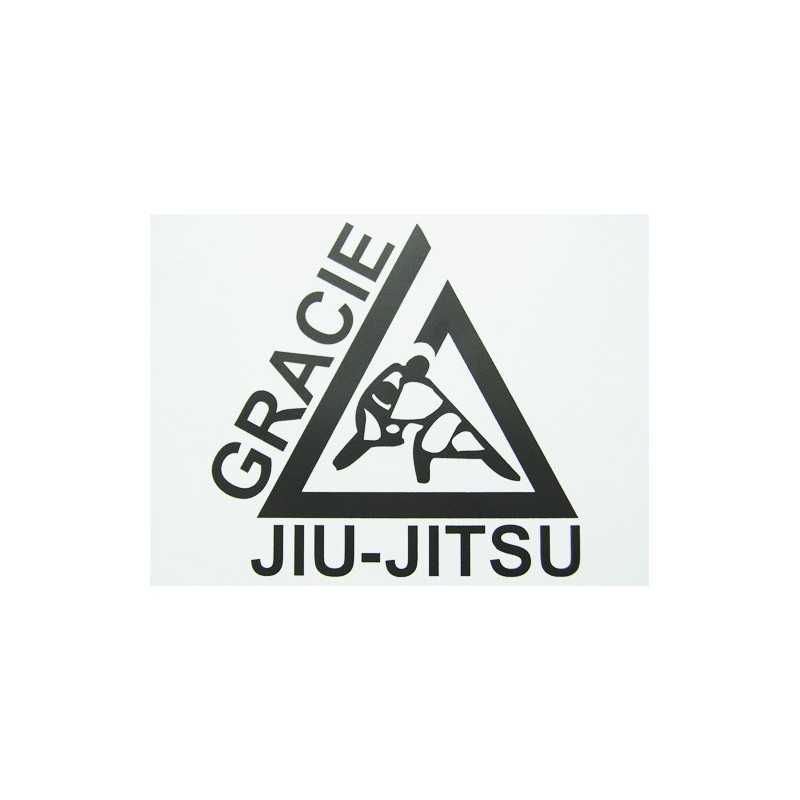 Gracie Autocollant Triangle Noir