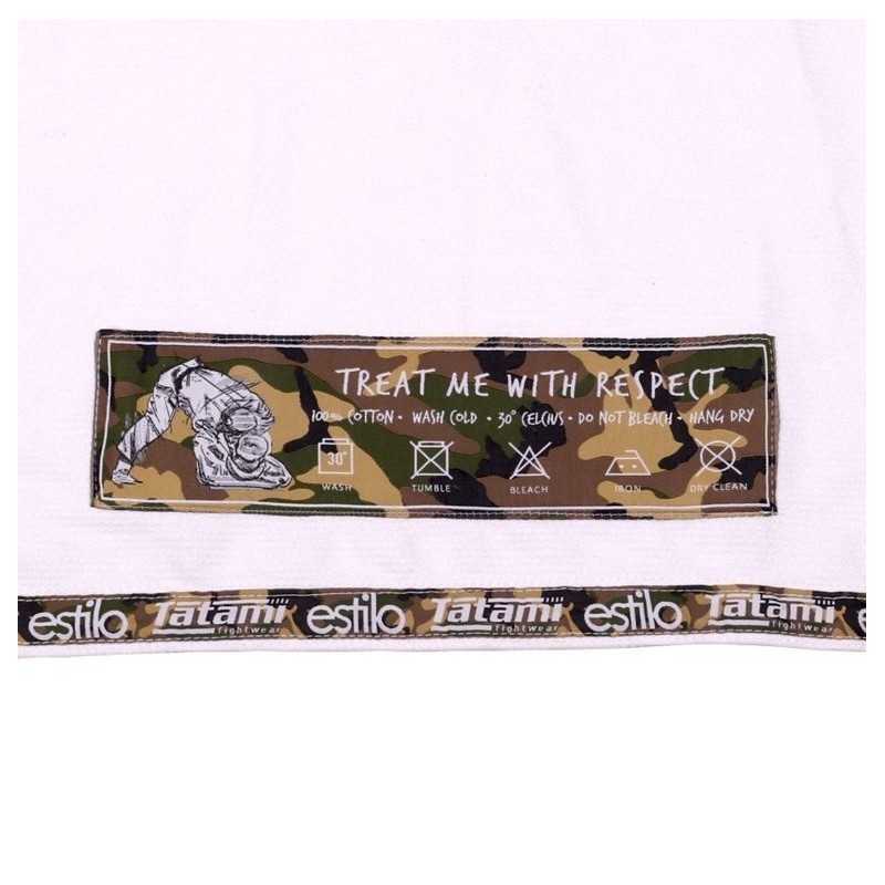 KIMONO JIU JITSU TATAMI FIGHTWEAR ESTILO 5.0 BLANC & CAMO