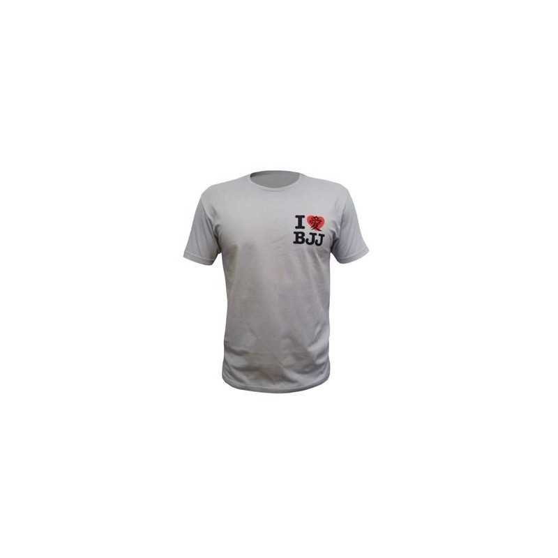 T Shirt Sports Fuji Gris I Love Bjj