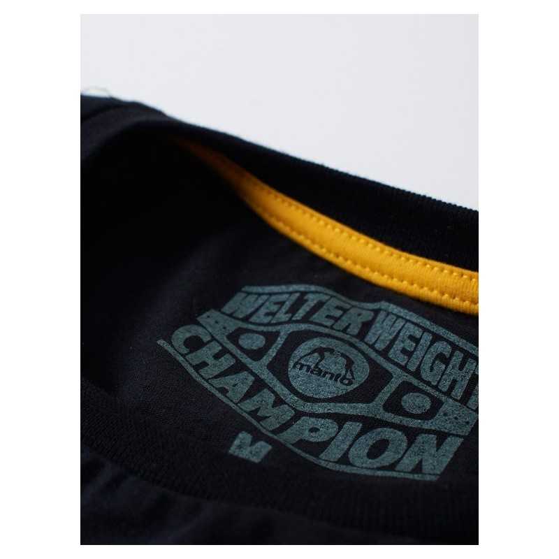 T Shirt Manto Samoa Noir