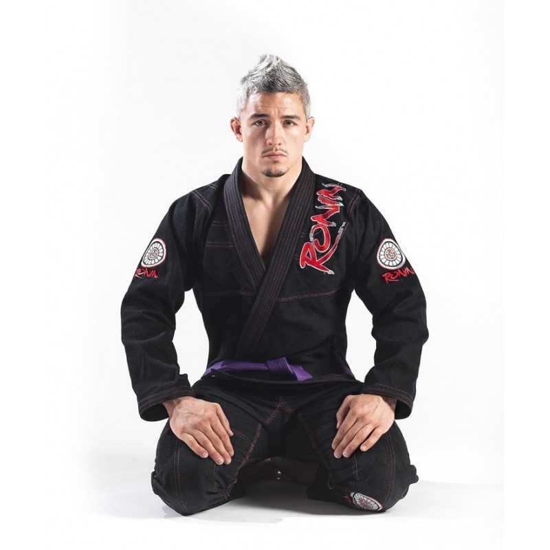 KIMONO JIU JITSU RONIN SAMURAI NOIR