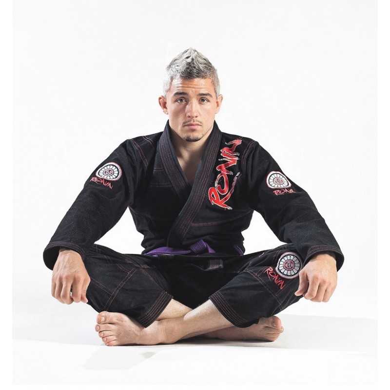 KIMONO JIU JITSU RONIN SAMURAI NOIR