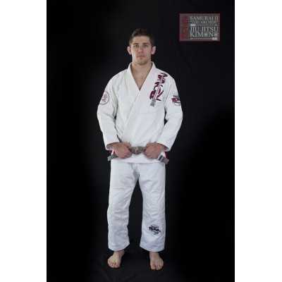 KIMONO JIU JITSU RONIN SAMURAI ARCHER BLANC