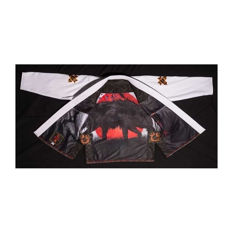 KIMONO JIU JITSU RONIN LONE WOLF