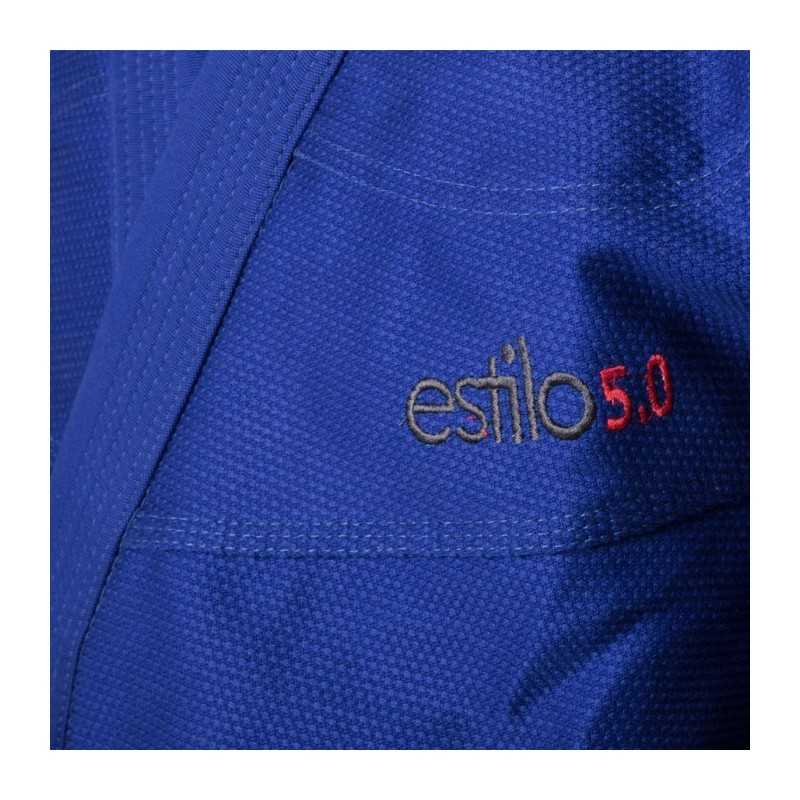 KIMONOS JIU jITSU ESTILO Estilo 5.0 Bleu-Graphite