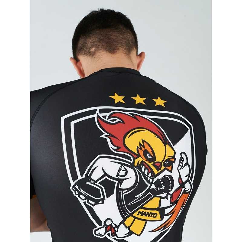 RASHGUARD MANTO KICKASS NOIR