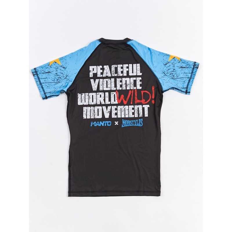 RASHGUARD MANTO KICKASS NOIR