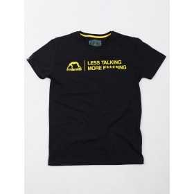 T-SHIRT MANTO MOTTO NOIR