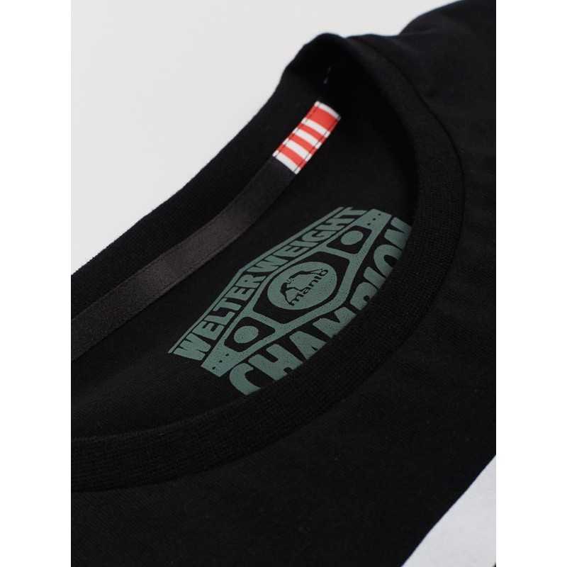 T-SHIRT MANTO MOTTO NOIR