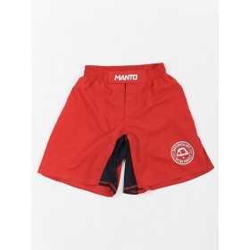 FIGHTSHORT MANTO BASICO ROUGE