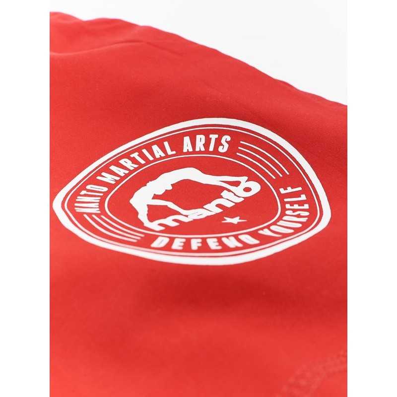 FIGHTSHORT MANTO BASICO ROUGE