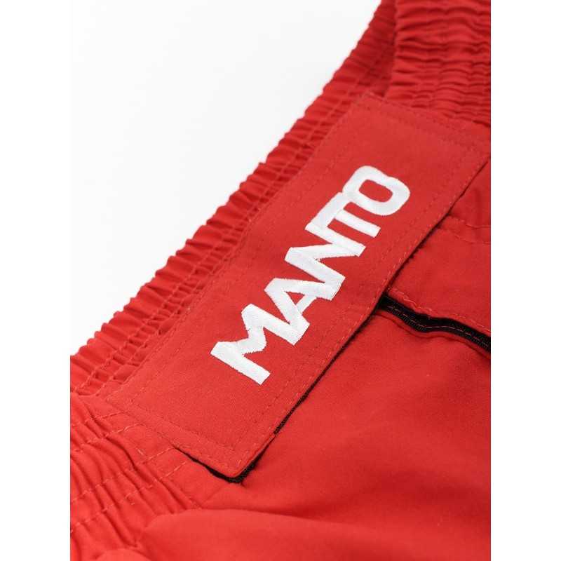 FIGHTSHORT MANTO BASICO ROUGE