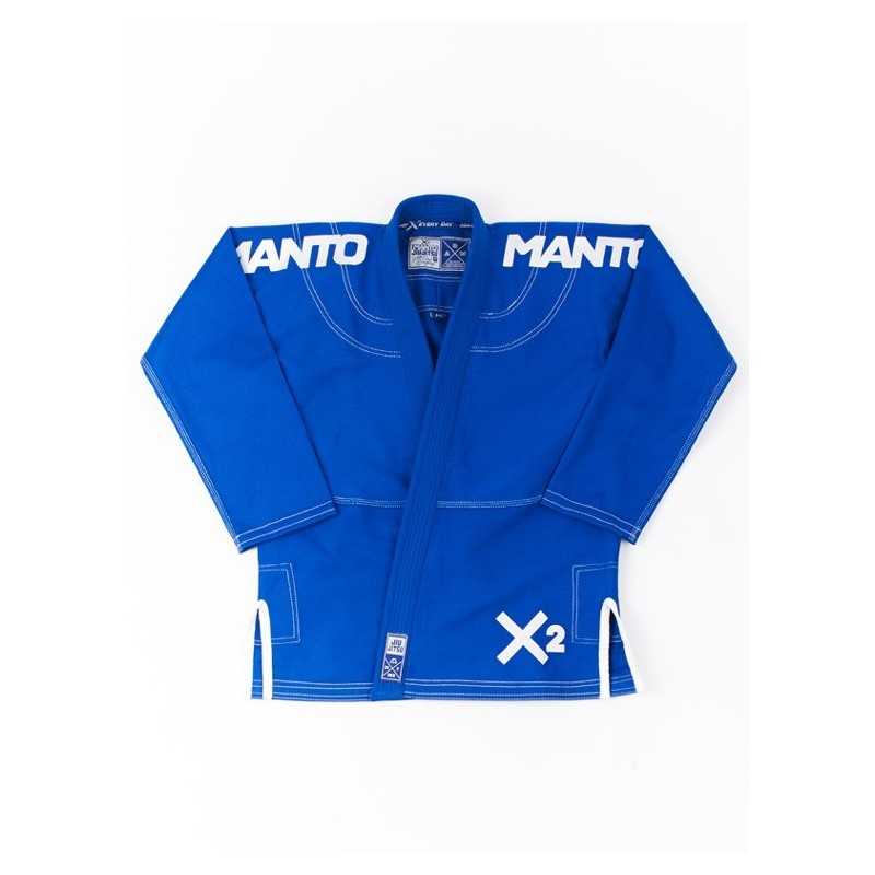 KIMONO JIU JITSU BRESILIEN MANTO X2 NAVY