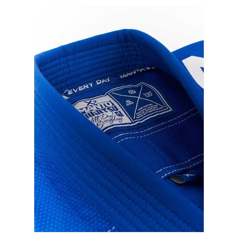 KIMONO JIU JITSU BRESILIEN MANTO X2 NAVY