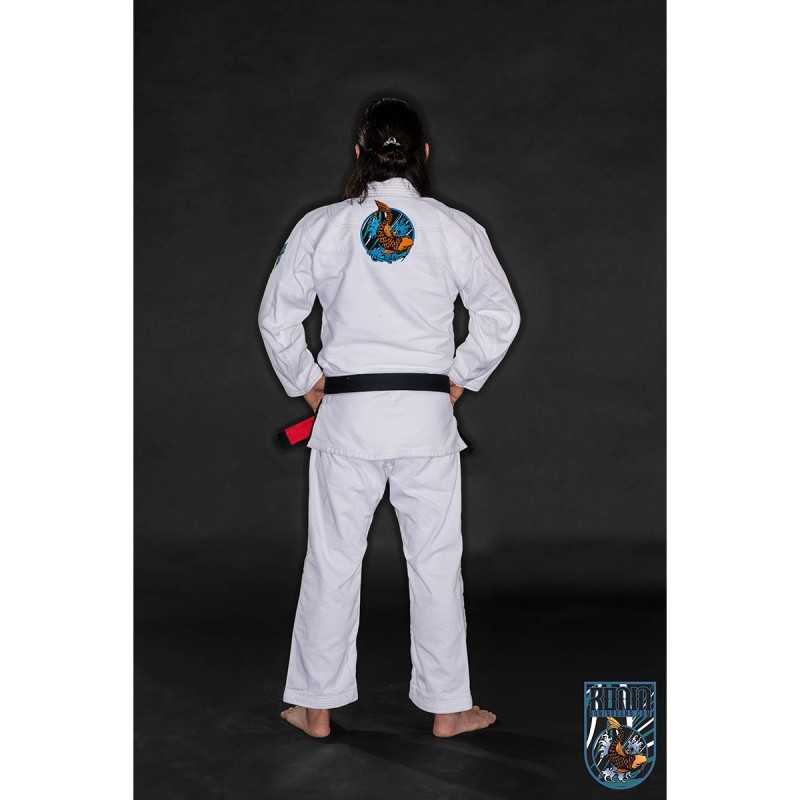 KIMONO JJB RONIN KOI BLANC