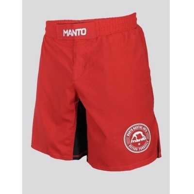 FIGHTSHORT MANTO BASICO ROUGE