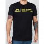 T-SHIRT MANTO MOTTO NOIR