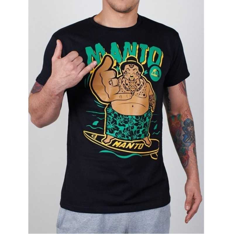 T Shirt Manto Samoa Noir