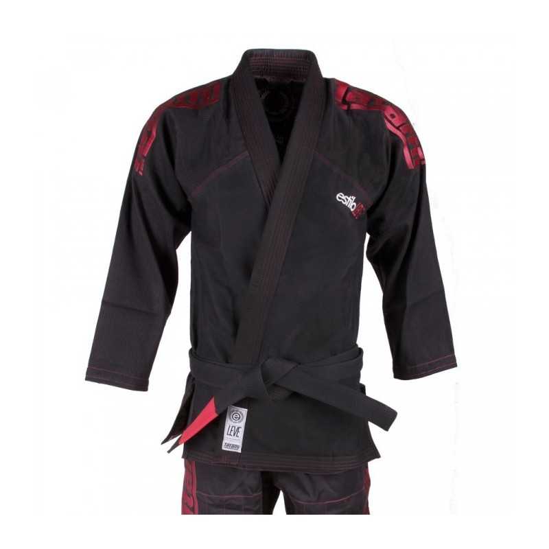 KIMONOS JIU jITSU ESTILO Leve Ultralight noir