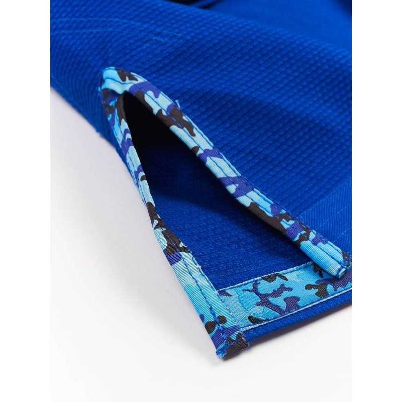 KIMONO JJB MANTO CAMO BLEU