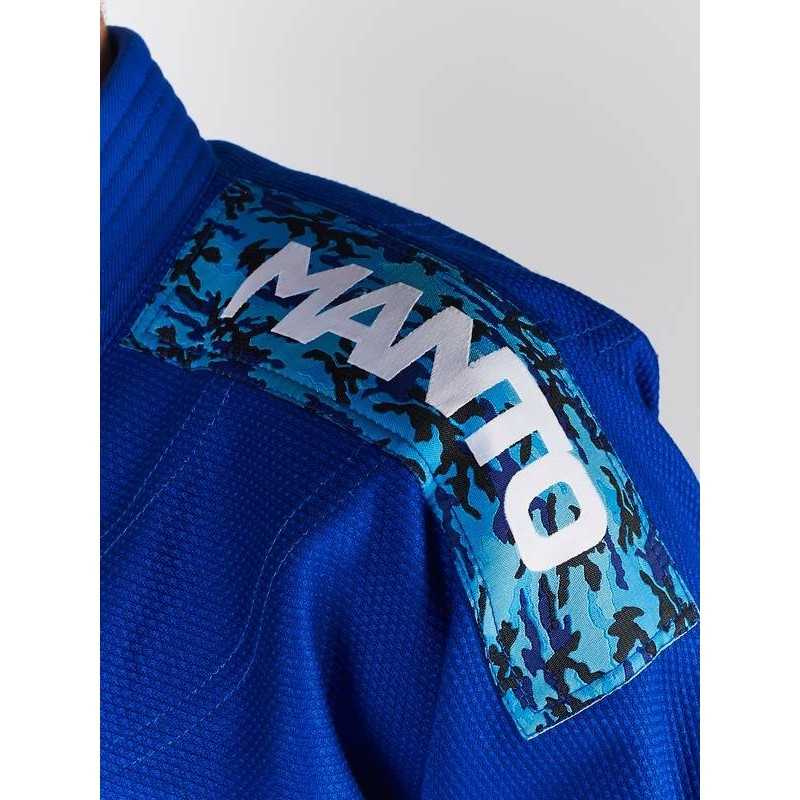KIMONO JJB MANTO CAMO BLEU