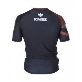 RASHGUARD KINGZ IBJJF RANK MARRON