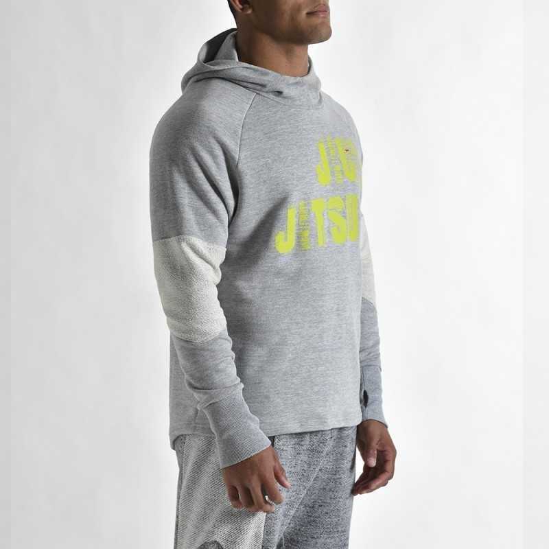 SWEAT CAPUCHE JJB GR1PS GRIS