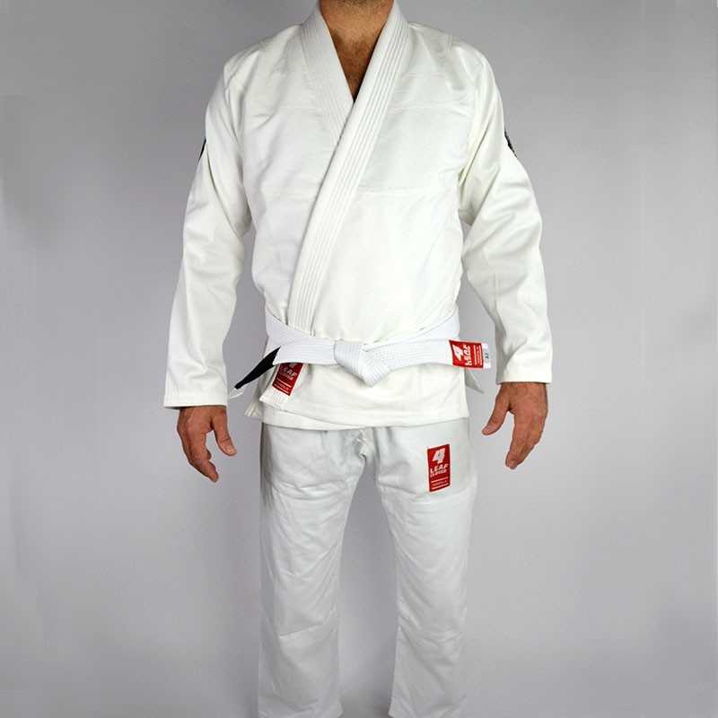 KIMONO JJB 4LEAF CLOVER ESSENTIEL BLANC