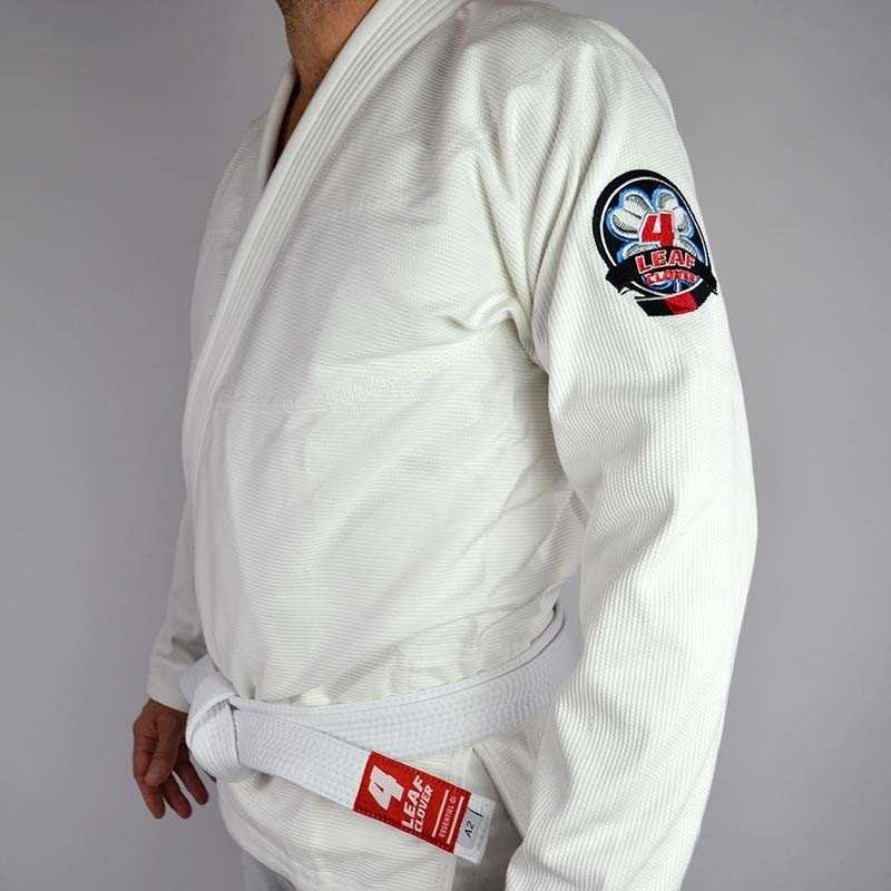 KIMONO JJB 4LEAF CLOVER ESSENTIEL BLANC