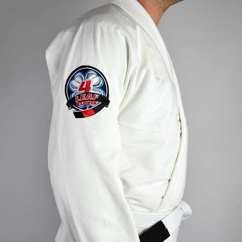 KIMONO JJB 4LEAF CLOVER ESSENTIEL BLANC