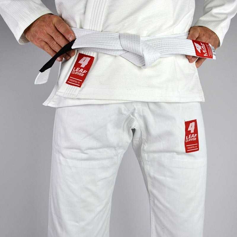 KIMONO JJB 4LEAF CLOVER ESSENTIEL BLANC