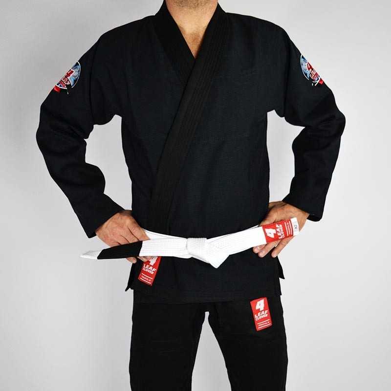 KIMONO JJB 4LEAF CLOVER ESSENTIEL NOIR