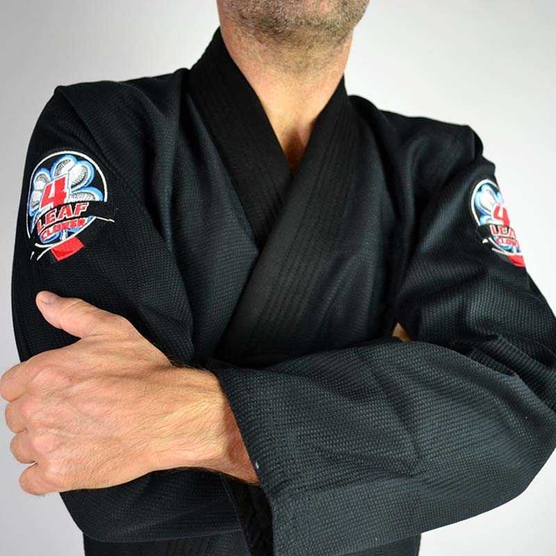 KIMONO JJB 4LEAF CLOVER ESSENTIEL NOIR