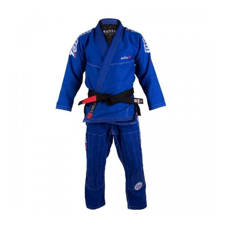 KIMONO JIU JITSU TATAMI FIGHTWEAR ESTILO 6.0 NOIR & NOIR