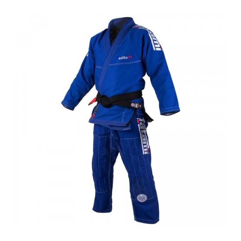 KIMONO JIU JITSU TATAMI FIGHTWEAR ESTILO 6.0 NOIR & NOIR