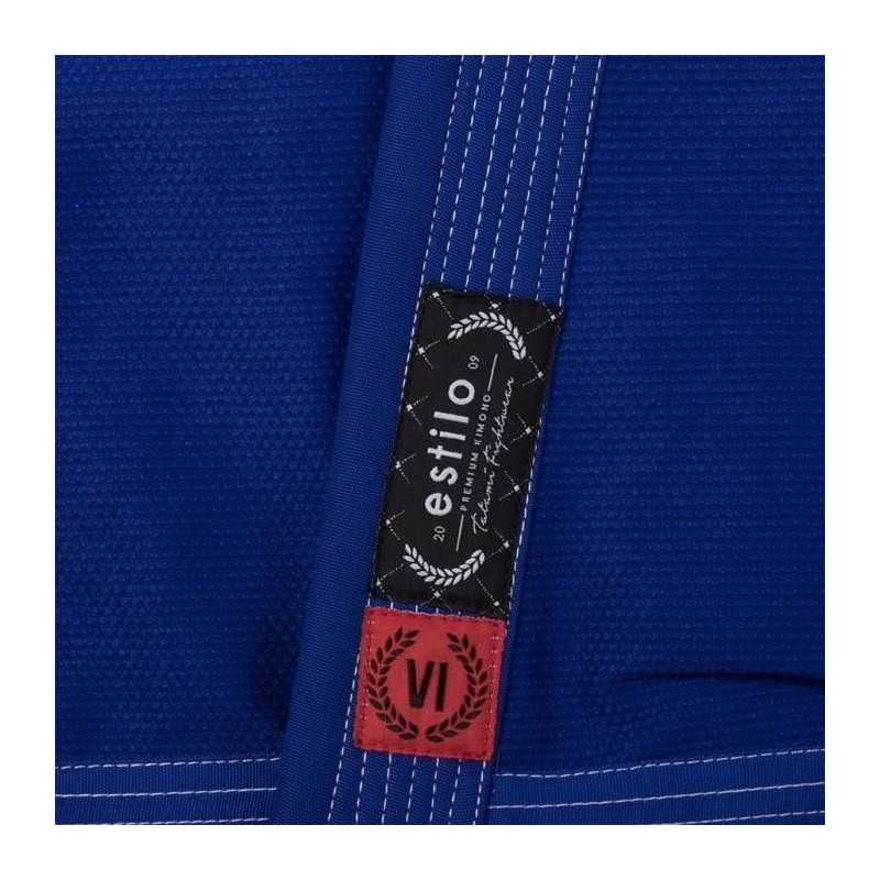 KIMONO JIU JITSU TATAMI FIGHTWEAR ESTILO 6.0 NOIR & NOIR