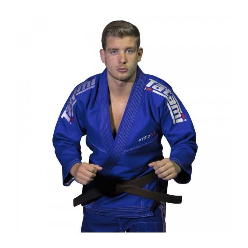 KIMONO JIU JITSU TATAMI FIGHTWEAR ESTILO 6.0 NOIR & NOIR