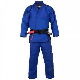 KIMONO JIU JITSU TATAMI FIGHTWEAR ESTILO 6.0 BLEU & BLANC