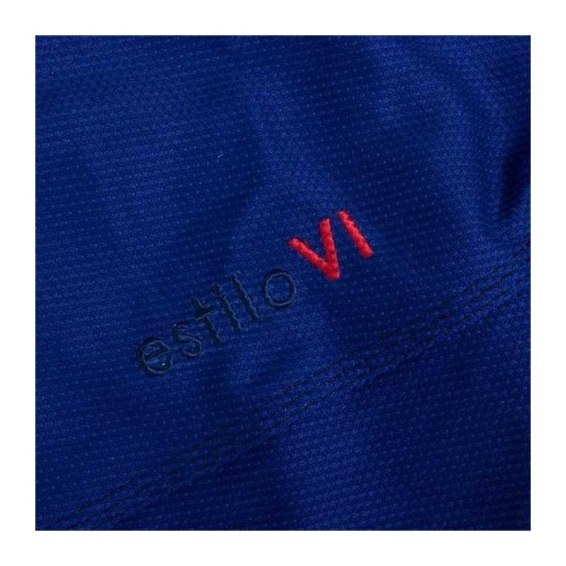 KIMONO JIU JITSU TATAMI FIGHTWEAR ESTILO 6.0 BLEU & BLANC