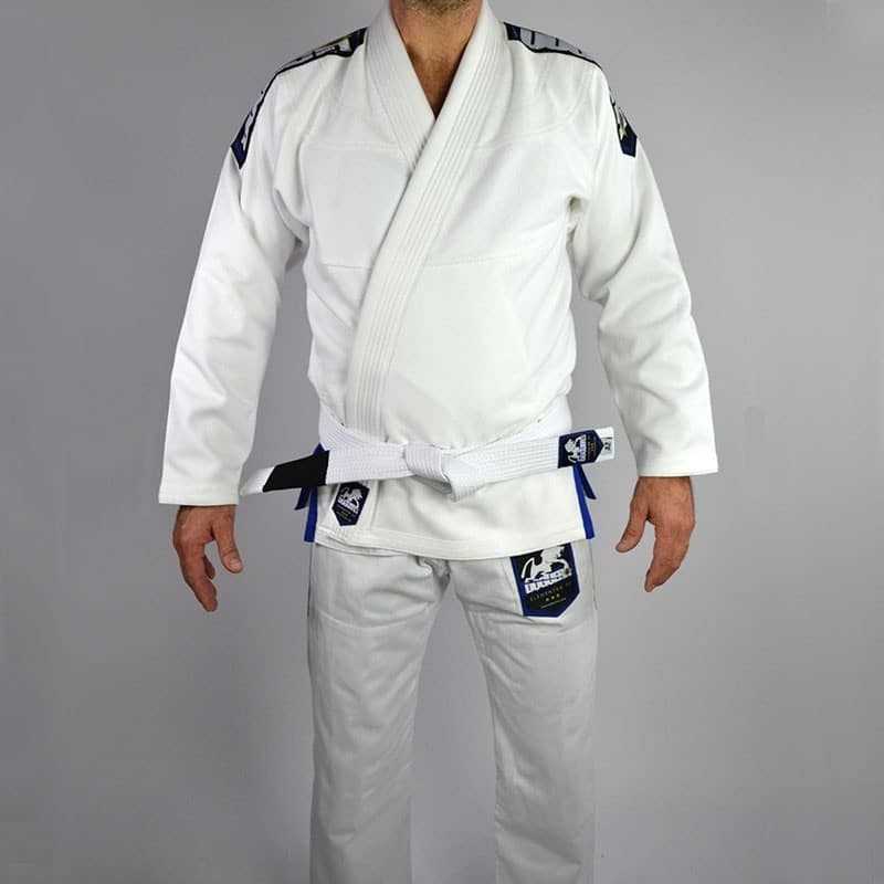 KIMONO JJB DOGUERA ELEMENTAR V.2 BLANC