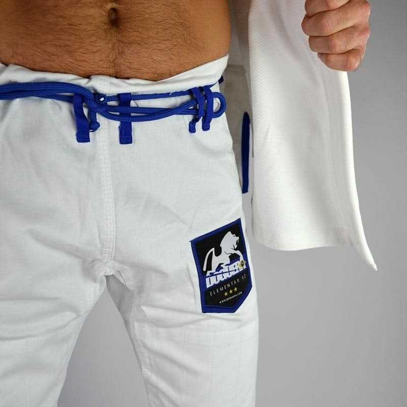 KIMONO JJB DOGUERA ELEMENTAR V.2 BLANC