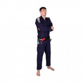 KIMONO JIU JITSU TATAMI FIGHTWEAR GORILLA SMASH NAVY