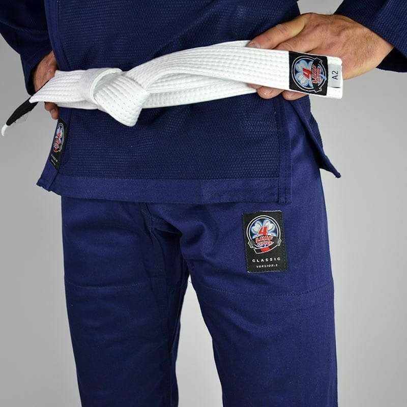 KIMONO JJB 4LEAF CLOVER CLASSIC V.2 NOIR