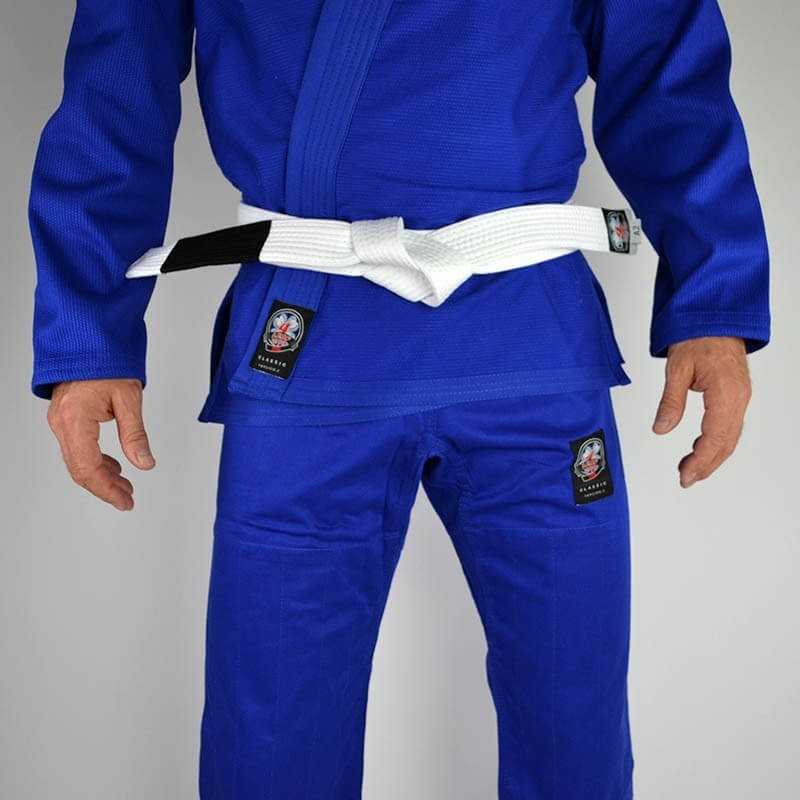 KIMONO JJB 4LEAF CLOVER CLASSIC V.2 BLEU