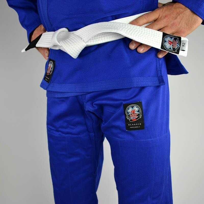 KIMONO JJB 4LEAF CLOVER CLASSIC V.2 BLEU