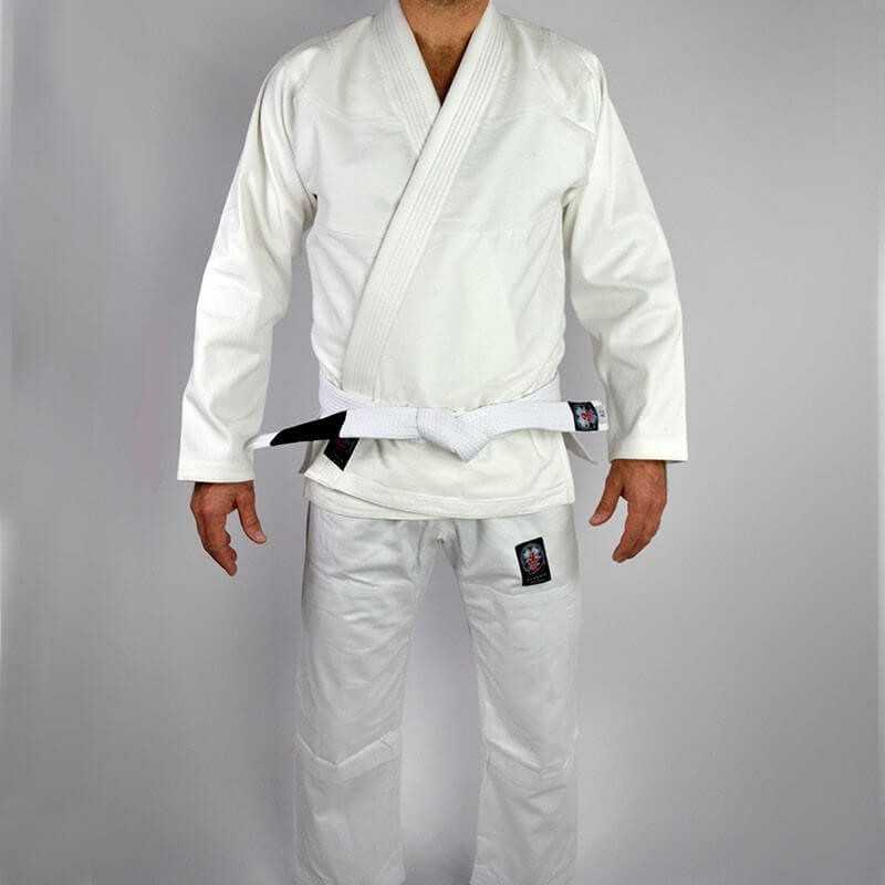 KIMONO JJB 4LEAF CLOVER CLASSIC V.2 BLANC