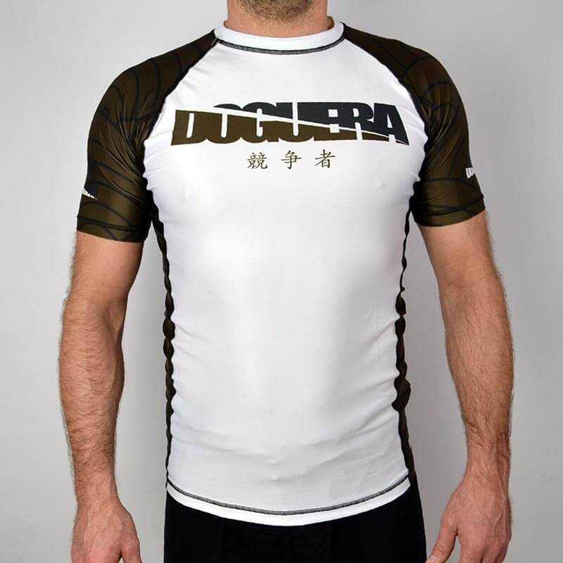 RASHGUARD JJB DOGUERA COMPÉTITEUR MARRON IBJJF